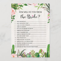 Wer kennt das Bride Best Fiesta Brautparty Game?