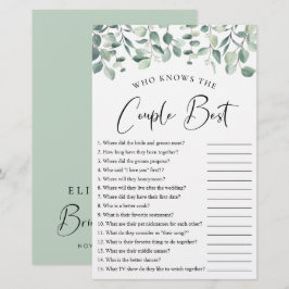 Wer kennt das Duschspiel "Couple Best Greenery"?