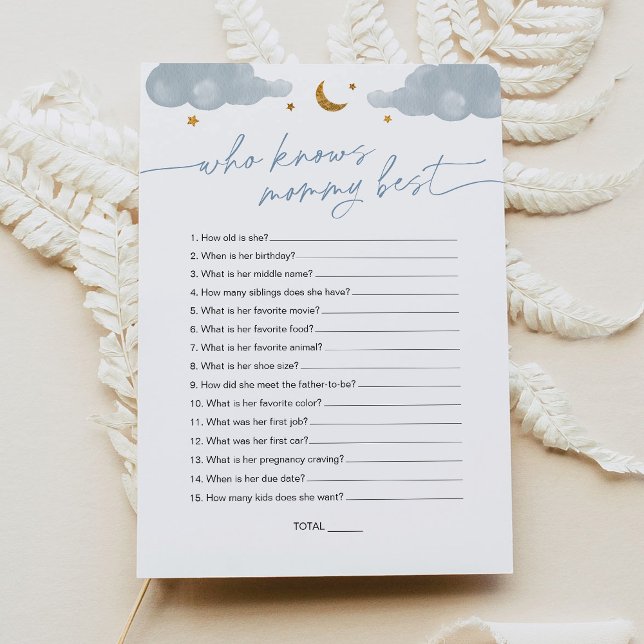 Wer kennt Mommy Best Twinkle Star Baby Dusche? Einladung (Von Creator hochgeladen)