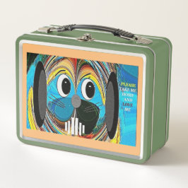 "Wer könnte sich widersetzen?" Metal Lunch Box