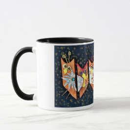 Wer Lieben Kaffee? Zwei-Tone-Tasse Tasse