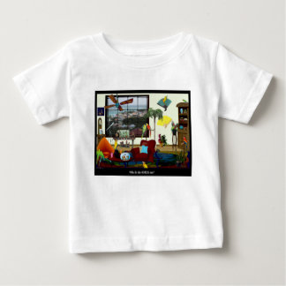 Wer ließ die VÖGEL heraus? Baby T wow Baby T-shirt