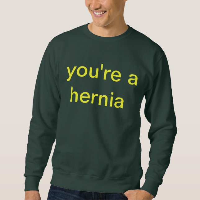 wer nicht jetzt Weisen ist Sweatshirt (Vorderseite)