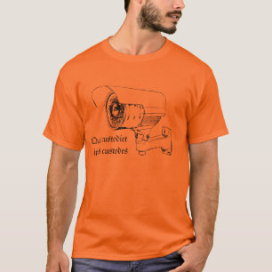 Wer passt die Beobachter auf? T-Shirt