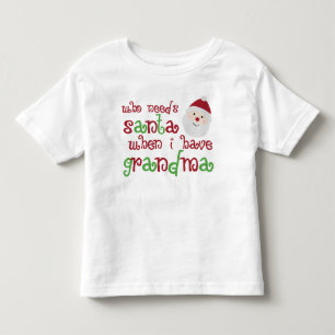 Wer Sankt benötigt, wenn ich Großmutter habe Kleinkind T-shirt