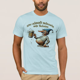 Wer schwankt ... Bierspruch mit lustiger Figur T-Shirt