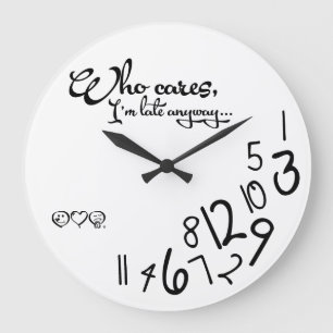 wer sich interessiert, bin ich irgendwie spät! große wanduhr