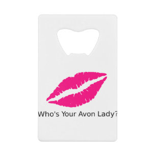 Wer sind Ihre Avon Lady Lips? Geldbeutel Flaschenöffner