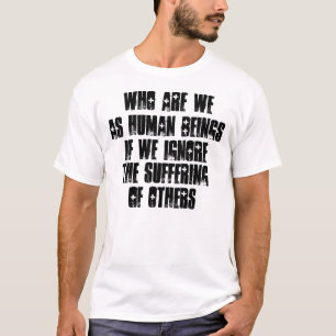 "Wer sind wir als menschliche Wesen" Shirt Light M