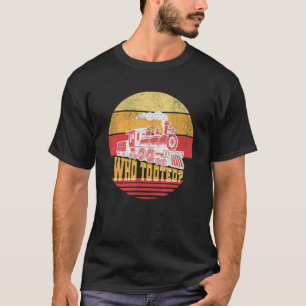Wer tooted Zug Niedlichen Modellschienenenführerin T-Shirt