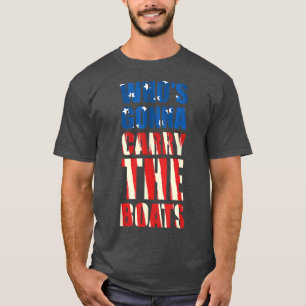 Wer trägt die militärische Motivation des Schiffes T-Shirt
