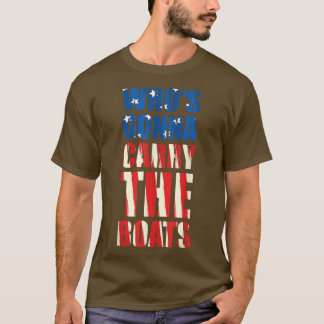 Wer trägt die militärische Motivation des Schiffes T-Shirt