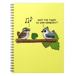 Wer Tweetete? Notizblock