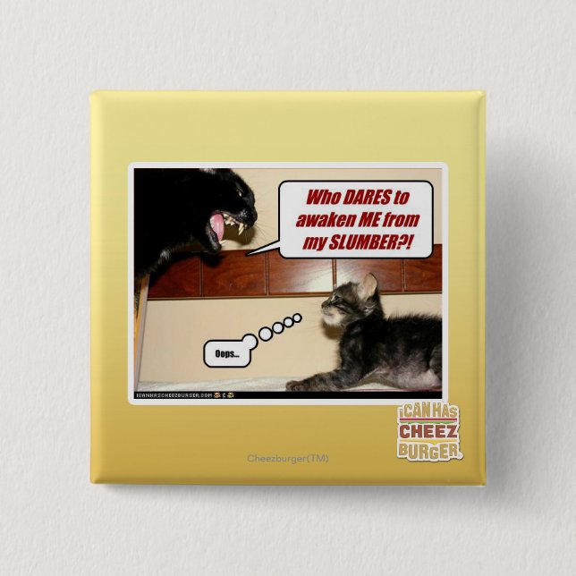 Wer wagt es, mich zu wecken? button (Vorderseite)