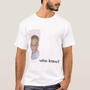 wer wusste, Weisenhomosexuelles T-Shirt