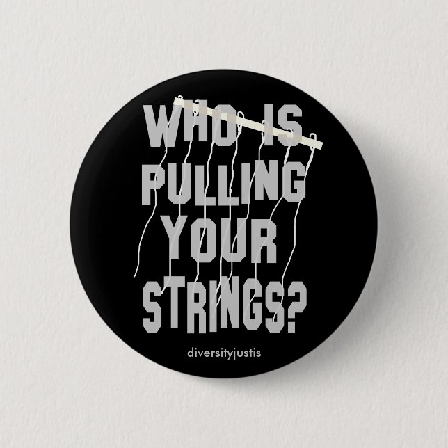Wer zieht Ihre Strings-Taste Button (Vorderseite)