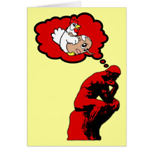 Wer zuerst das Huhn oder das Ei kam