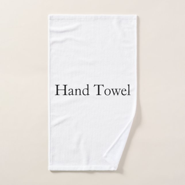 Werbe-Badehandtuch-Set mit einfachem Design Handtuch (Handtuch)