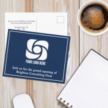 Werbe-Logo der Navy Blue Company