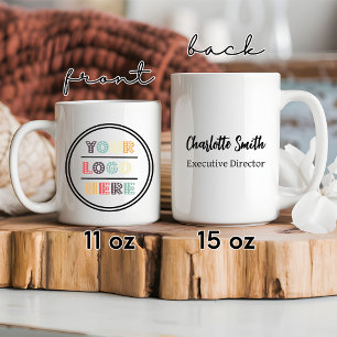 Werbe-Mugs für Unternehmen, individuelle Geschäfts Kaffeetasse