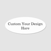 Werbe- Oval "Ihr Logo 3" x 1,25"