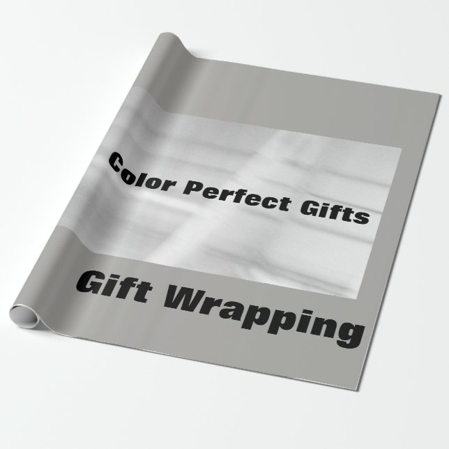 Werbe-Schneedecke Geschenkpapier (Ungerollt)