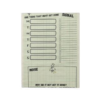 Werbe- und Boo-jee-Gothic-Planner-Aufkleber Notizblock