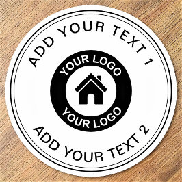 Werbeaktion für benutzerdefiniertes Firmenlogo Runder Pappuntersetzer