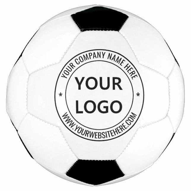 Werbeaktion für benutzerdefiniertes Logo und Text- Fußball (Vorderseite)