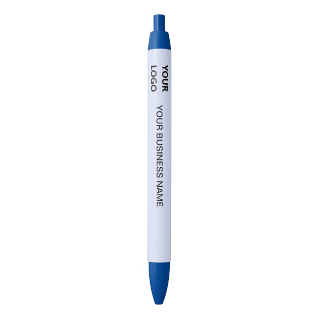 Werbeaktion für Business Pen mit Namen und Logo Kugelschreiber (Vorderseite Vertikal)