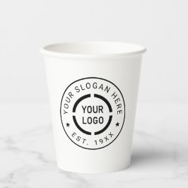 Werbeaktion für das benutzerdefinierte Logo Pappbecher
