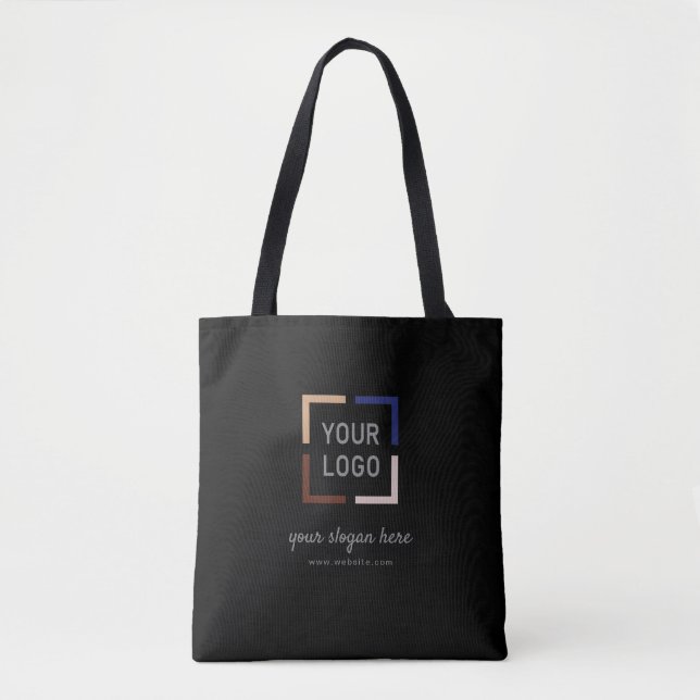 Werbeaktion für das benutzerdefinierte schwarze Lo Tasche (Vorderseite)
