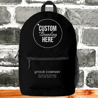 Werbeaktion für das Branding für kleine Unternehme Bedruckter Rucksack