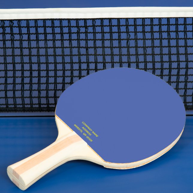 Werbeaktion für das Firmenlogo Tischtennis Schläger (InSitu)