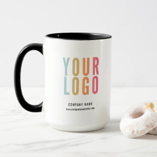 Werbeaktion für das Logo "Black Custom Business" Tasse