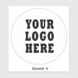 Werbeaktion für Firmenkundenspezifische Logos Aufkleber