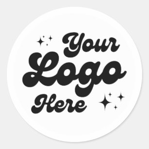 Werbeaktion für Firmenkundenspezifische Logos Runder Aufkleber