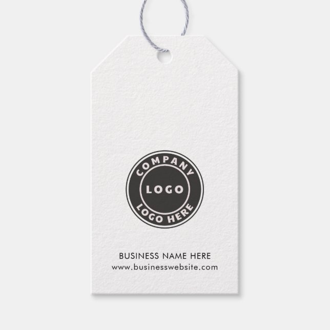 Werbeaktion für Firmenlogo Geschenkanhänger (Vorderseite)