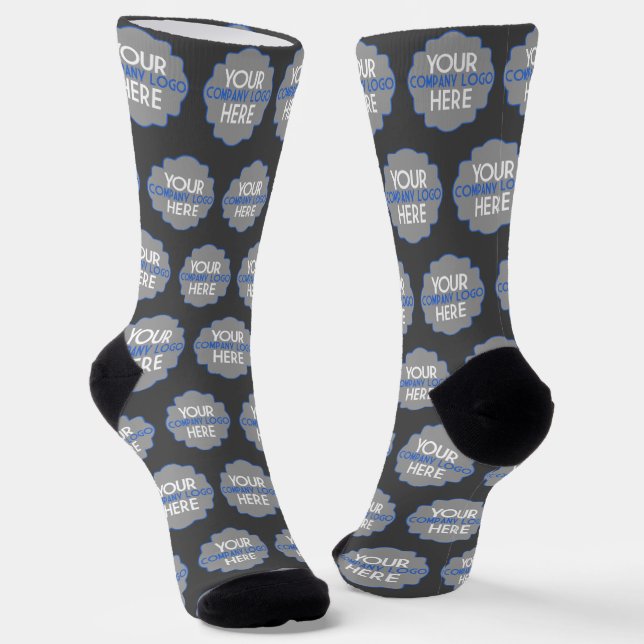 Werbeaktion für Firmenlogo Socken (Gewinkelt)
