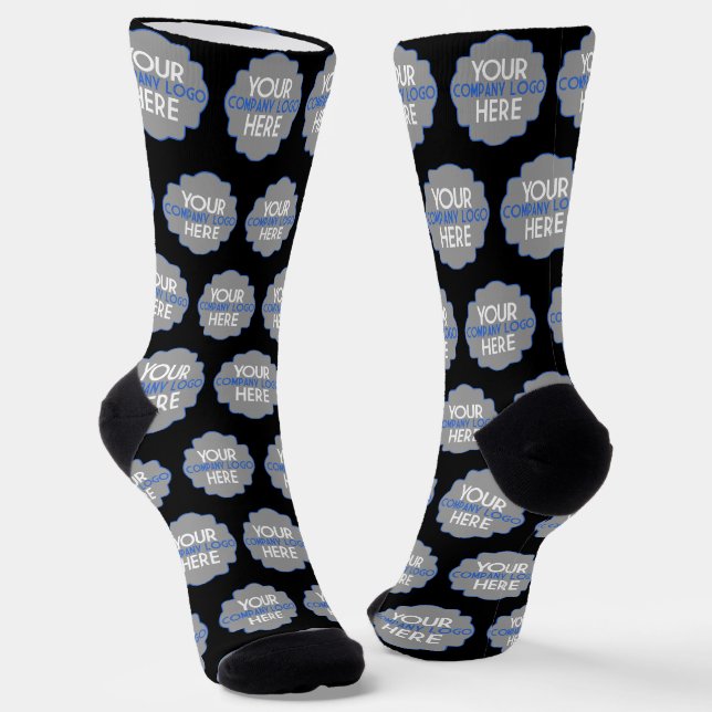 Werbeaktion für Firmenlogo Socken (Gewinkelt)