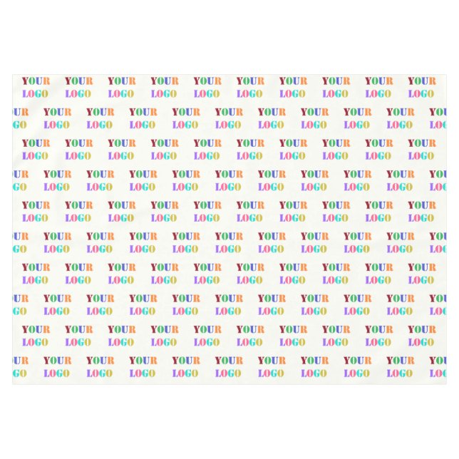 Werbeaktion für Firmenlogo Tischdecke (Vorderseite (Horizontal))