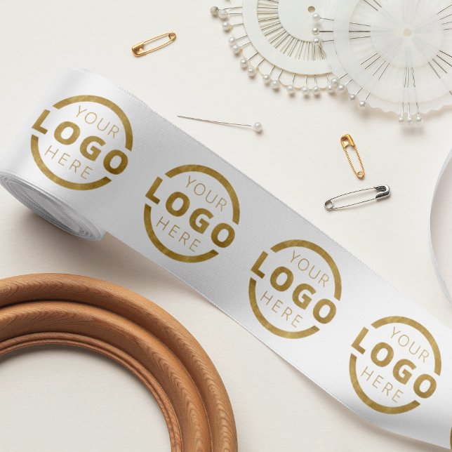 Werbeaktion für Firmenlogos für kundenspezifische  Satinband (Von Creator hochgeladen)