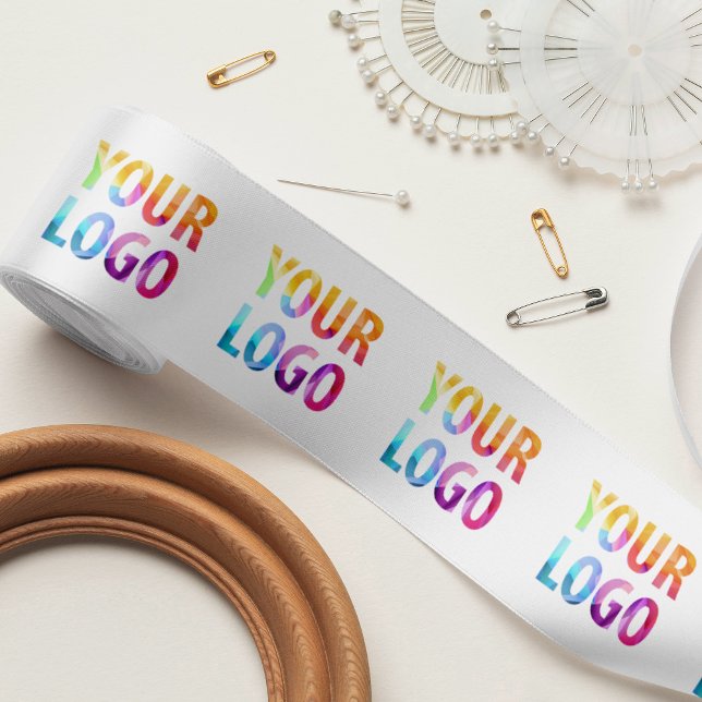 Werbeaktion für Firmenlogos für kundenspezifische  Satinband (Von Creator hochgeladen)