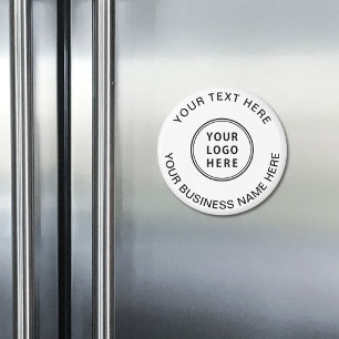 Werbeaktion für Firmenlogos Magnet