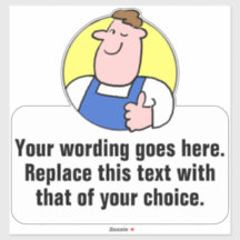 Werbeaktion für Handyman oder Laboranten