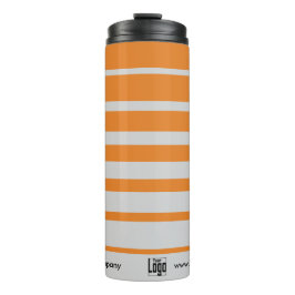 Werbeaktion für kleine Unternehmen, Name Grau Oran Thermosbecher