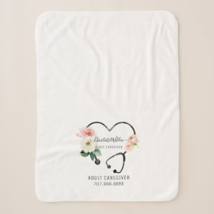 Werbeaktion für Krankenpfleger Blumenstethoskop Sherpadecke