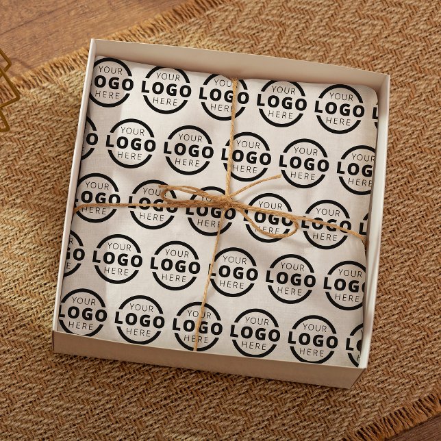 Werbeaktion für kundenspezifische Firmenlogos Seidenpapier (Von Creator hochgeladen)