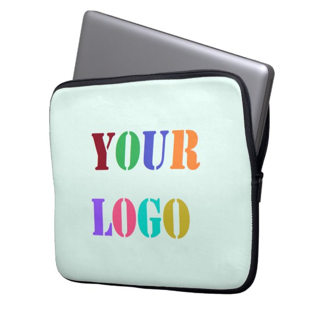 Werbeaktion für kundenspezifische Logos Laptopschutzhülle (Vorderseite Links)