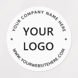 Werbeaktion für kundenspezifische Logos Personalis Etiketten